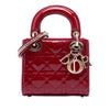Dior Mini Patent Cannage Lady Dior Secondhand