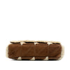 Saint Laurent Medium Suede and Shearling Patchwork Jamie Shoulder Bag Secondhand