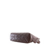 Chanel CC Quilted Lambskin Drawstring Clutch with Strap Secondhand