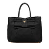 Prada Tessuto Fiocco Bow Tote Secondhand