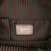 Fendi Leather and Studded Canvas Colorblock Chameleon Satchel Secondhand