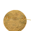 Chanel CC Gold Plated Round Brooch Secondhand