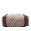 Gucci GG Canvas Web Tote Secondhand
