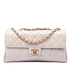 Chanel Jumbo CC Quilted Calfskin Straight Flap Secondhand