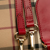 Burberry Small Haymarket Check Coated Canvas Blaze Satchel Secondhand