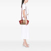 Burberry Small Haymarket Check Coated Canvas Blaze Satchel Secondhand