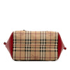 Burberry Small Haymarket Check Coated Canvas Blaze Satchel Secondhand