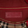Burberry Small Haymarket Check Coated Canvas Blaze Satchel Secondhand