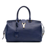 Saint Laurent Medium Leather Classic Y Cabas Satchel Secondhand