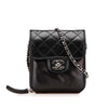 Chanel CC Quilted Lambskin Clams Wallet on Chain Secondhand