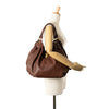 Secondhand Louis Vuitton Monogram Mahina L Hobo