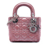 Dior Mini Iridescent Lambskin Cannage Lady Dior Secondhand