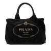 Prada Small Canvas Canapa Logo Tote Secondhand