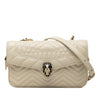 Bvlgari Quilted Calfskin Serpenti Forever Convertible Belt Bag Secondhand