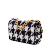 Chanel Houndstooth Tweed 19 Wallet On Chain Secondhand