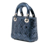 Dior Mini Crinkled Calfskin Cannage Lady Dior Secondhand