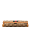 Gucci GG Canvas Web Continental Wallet Secondhand