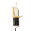 Saint Laurent Antiqued Lambskin Sid Flat Crossbody Secondhand