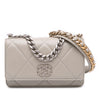 Chanel Quilted Lambskin 19 Wallet on Chain Secondhand