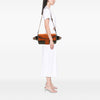Fendi Large Zucca Canvas and Leather Convertible Belt Baguette Secondhand