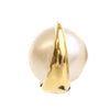Secondhand Chanel Gold Plated Faux Pearl Clip On Earrings
