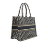 Dior Medium Oblique Embroidered Canvas Book Tote Secondhand