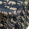Dior Medium Oblique Embroidered Canvas Book Tote Secondhand