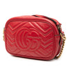 Gucci Mini GG Marmont Matelasse Leather Crossbody Secondhand