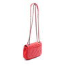 Chanel Paris Salzburg Mini Quilted Glazed Calfskin and Felt Edelweiss Flower Flap Secondhand