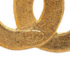 Chanel Gold Plated CC Brooch Secondhand