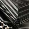 Chanel Old Medium Chevron Lambskin Boy Flap Secondhand