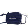 Balenciaga XS Embossed Leather Everyday Camera Bag Secondhand