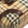 Burberry Haymarket Check Coated Canvas Handbag Secondhand