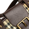 Burberry Haymarket Check Coated Canvas Handbag Secondhand
