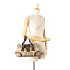 Burberry Haymarket Check Coated Canvas Handbag Secondhand