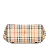 Burberry Haymarket Check Coated Canvas Handbag Secondhand