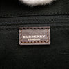 Burberry Haymarket Check Coated Canvas Handbag Secondhand