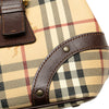 Burberry Haymarket Check Coated Canvas Handbag Secondhand
