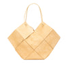 Secondhand Bottega Veneta Maxi Suede Intrecciato Flower Basket Tote