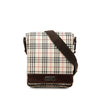 Burberry House Check Canvas Flap Crossbody Secondhand