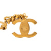 Chanel CC Gold Plated Turnlock Key Chain Secondhand