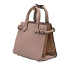 Secondhand Burberry Small Leather and House Check Banner Satchel