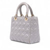 Dior Medium Pearlescent Lambskin Cannage Lady Dior Secondhand