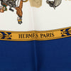 Secondhand Hermès La Promenade de Longchamps Silk Scarf 90