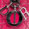 Dior Medium Lambskin Cannage Contrast Stitch Lady Dior Secondhand