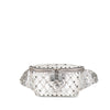 Valentino Metallic Craquele Nappa Rockstud Spike Belt Bag Secondhand