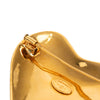 Chanel CC Gold Plated Heart Brooch Secondhand