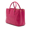 Prada Medium Saffiano Lux Galleria Double Zip Satchel Secondhand