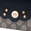 Gucci GG Supreme Peony Pearly Wallet On Chain Secondhand