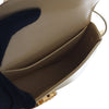 Celine Shiny Calfskin Triomphe Claude Shoulder Bag Secondhand